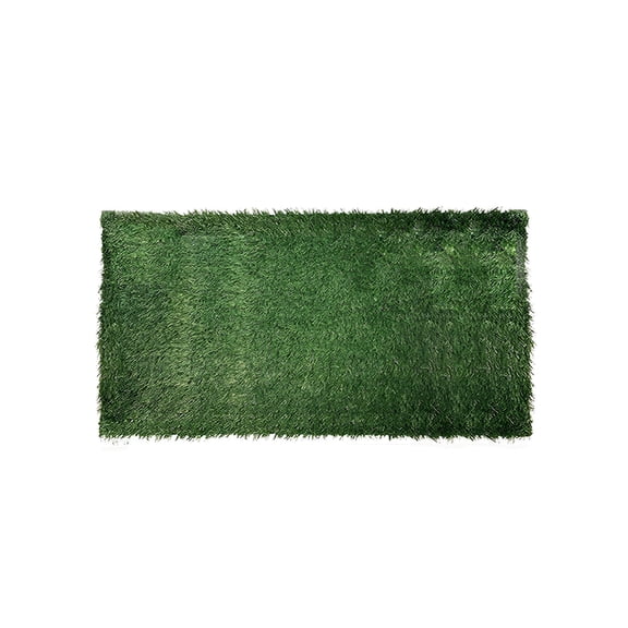 QARUN Dog Grass Pee Pads, Artificial Dog Grass Mat Pet Potty, Portable Potty Pet Loo, Reusable and Washable, Dog Grass Pad for Puppies Potty Training Indoor Outdoor