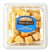 Prima Della Cubed Havarti Cheese, 6 oz, Plastic Cup