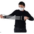 thumbnail image 5 of Unisex Chest Expander, Removable Spring Fitness Chest Expander Arm Shoulder Muscle Developer Strength Trainer Exercise Training Equipment with Wooden, 5 of 5