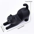 thumbnail image 2 of Soporte para teléfono móvil con dibujos de animales y gatos, soporte para teléfono móvil multifuncional con Gato de resina, soporte portátil para teléfono móvil para niña, 2 of 4