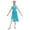 Turquoise, variant on Zaldita Kids Girls Rhinestone Ballet Lyrical Modern Dance Dress Sleeveless Back Hollow Leotard Navy Blue 6