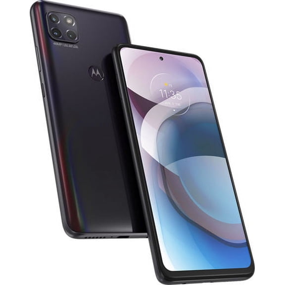 Pre-Owned Verizon Motorola One 5G Ace UW, 64GB, Black - Prepaid Smartphone