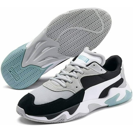 Puma Storm Summer 371600-02 Men's Black/White/Gray Chunky Running Shoes C1271 (4)
