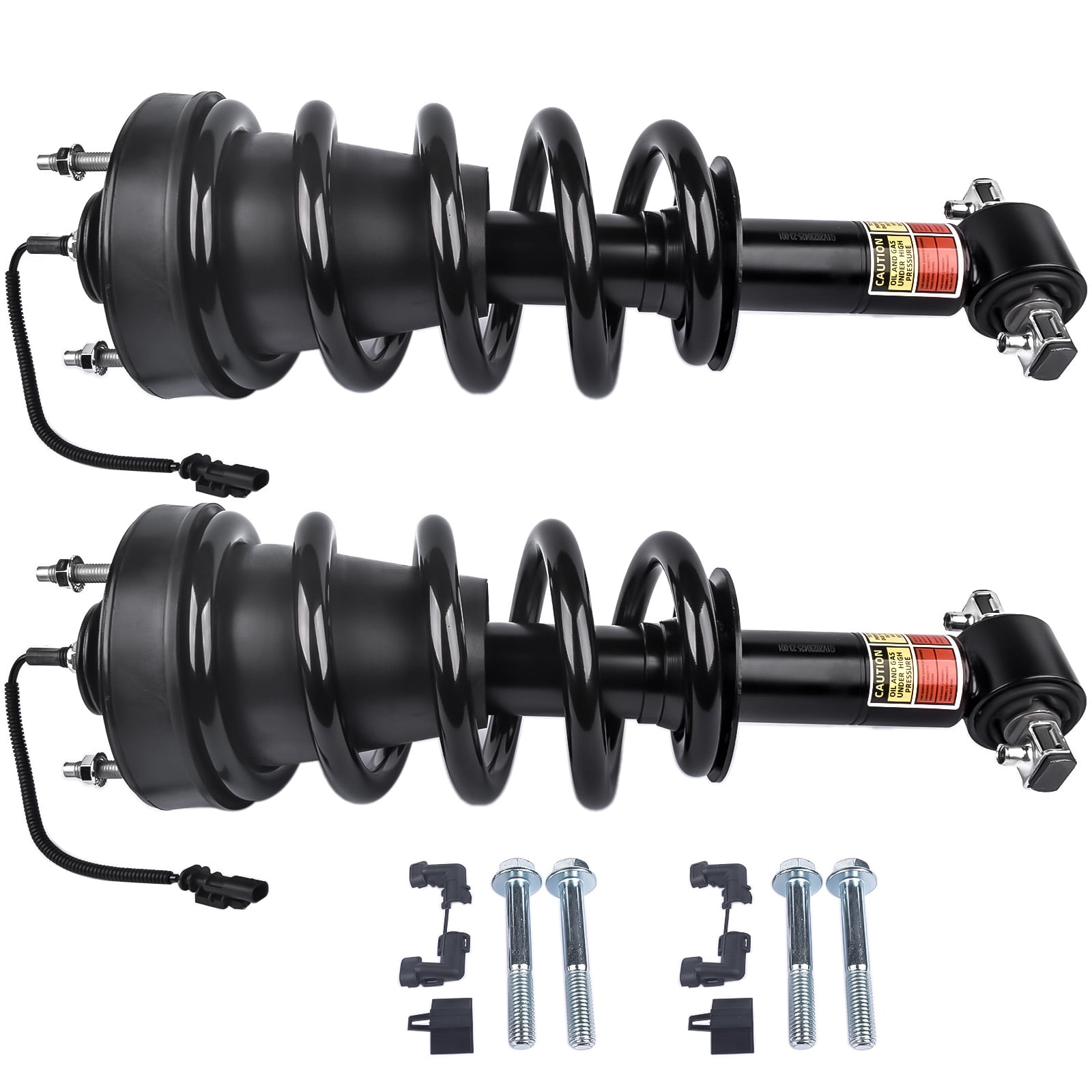 NEWZQ Front Suspension Strut and Coil Spring Assembly for GMC Yukon Sport Utility 2015-2019 2Pcs