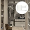 thumbnail image 4 of 1 Set Shelf Divider and Separators Nail-free Retractable Storage Rack for Closet, 4 of 9