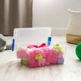 thumbnail image 5 of IRIS 12 Qt. Plastic Storage Bins with Lids, Clear Containers, Latching Totes 4Pk, 5 of 14