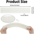 thumbnail image 3 of Adjustable Drawer Dividers, 8PC DIY Grid Drawer Organizer Dividers, Plastic Organizer Separator for Socks Underwear Makeup Cosmetic Clothes Can Help Tidy Kitchen Bedroom Dresser（14.5in/White), 3 of 7