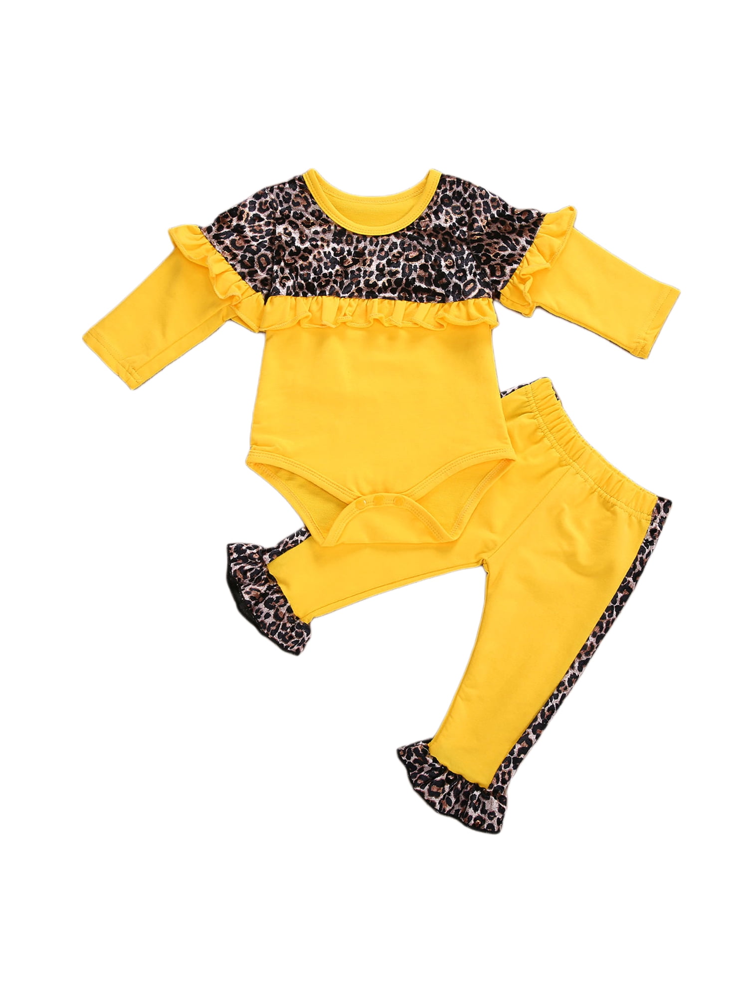 leopard long sleeve jumpsuit