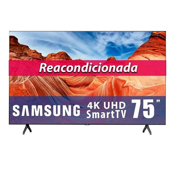 TV Samsung 75 Pulgadas 4K Ultra HD Smart TV LED UN75TU700DFXZA Reacondicionada
