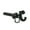 Black, variant on FULL METAL 1/10 Trailer Drop Hitch Receiver Tow Hook ,Dependable Strength
