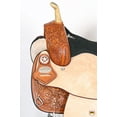 thumbnail image 5 of 16" Western Horse Saddle American Leather Treeless Trail Barrel Hilason, 5 of 7
