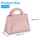 thumbnail image 2 of 10Pcs Cajas de Regalo de Cuero PU con Asas, Bolsa de Favor de Fiesta de 6 x 3 x 6 Pulgadas con Cinta, Rosa, 2 of 7