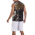thumbnail image 2 of Sikiie Astronaut Basketball Jersey Reversible Men's Mesh Athletic Sports Shirts Training Practice S-4XLMedium, 2 of 6