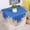 Color D, variant on Coffee Table Cover Square Tablecloth Small Table Cloth, Bedside Table Cover Bedside Nightstand Tabletop Decoration