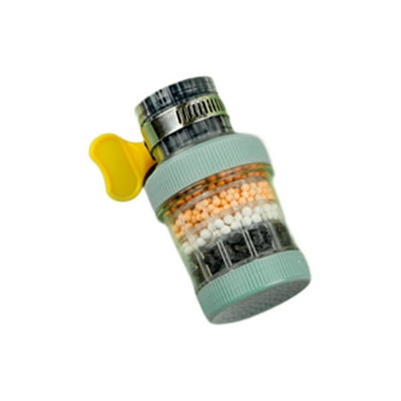 

SANWOOD Nozzle Filter Removable 6-layers Solid Sink Mount Filtration Tap Purifier
