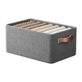 thumbnail image 1 of Sokhug Storage Bags Clothes Storage Bins Foldable Closet Organizer Storage Containers With Handles Thick Fabric For Clothing Blanket Comfor, 1 of 1