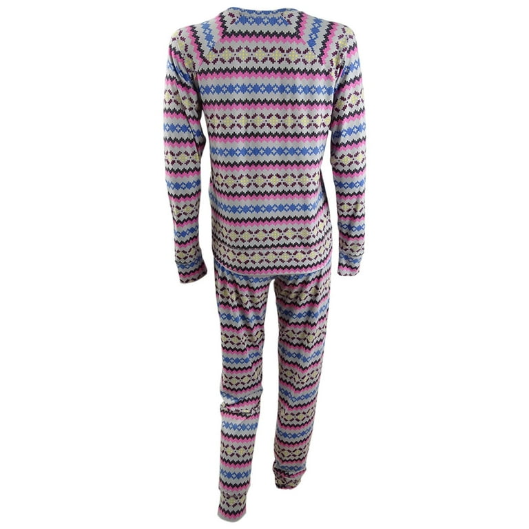 Jenni Womens Knit 3PC Pajama Set Gray XL Walmart