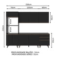 thumbnail image 3 of Cocina Integral Completa Modular Madesa Reims 250cm NN, 3 of 5