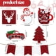 thumbnail image 1 of 10Pcs Christmas Tiered Tray Decor Christmas Wood Tabletop Decor Gingerbread, 1 of 6