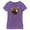 Purple Berry, variant on Girl's Pirates of the Caribbean: Curse of the Black Pearl Jack Sparrow Swagger  Graphic Tee