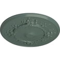 thumbnail image 3 of 27"OD x 1 1/8"P Flower Ceiling Medallion Cloud Burst Finished, 3 of 6