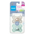 thumbnail image 2 of MAM Original Matte Pacifier, 0-6 Months, Boy, 2 pack, 2 of 5