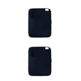 thumbnail image 1 of QualitChoice Tablet Sleeve Bag Laptop Pouch Soft Computer Handbag Notebook Keyboard Storage for Zipper Closure Mouse Organizer Business Dark blue 11inch 2PCS, 1 of 6