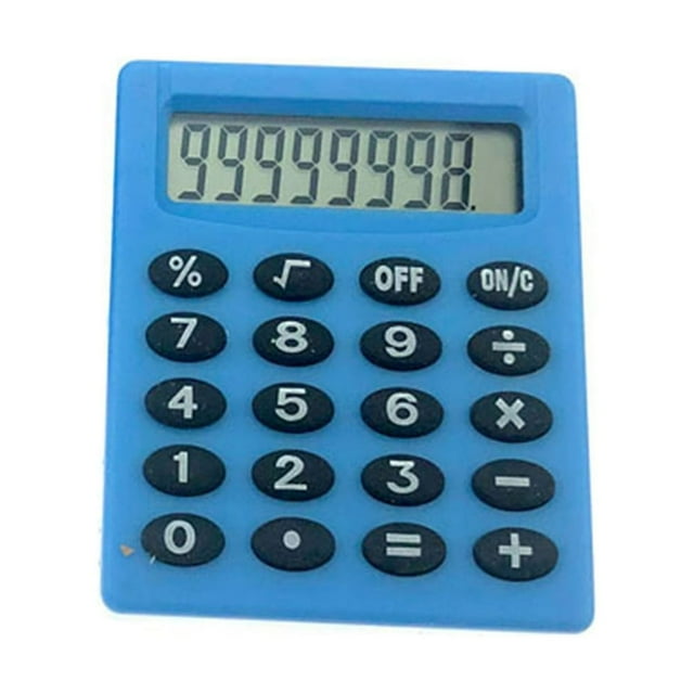 MesaSe Mini Calculator Battery Powered High Accuracy Portable 8-Digit Display Student Calculator Office Supplies
