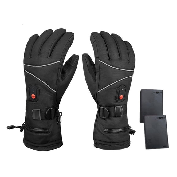 Fanoery Electric Heating Gloves Warmth Winter Gloves Perfect for Skiing Snowboarding