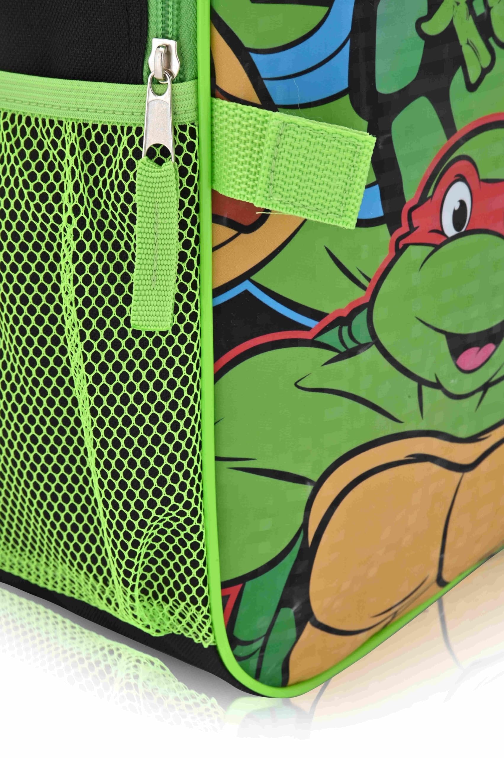Fast Forward Teenage Mutant Ninja Turtles 16" Backpacks With Lunch Bag - Licensed Characters Kids Schoolbag