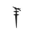 thumbnail image 2 of Black Aluminum Hose Guide Garden Stake - Rust Proof Decorative Stake for Hose Management, Plant Protection, and Kink-Free Watering, 2 of 6
