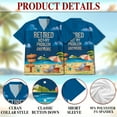 thumbnail image 3 of Retired Not My Problem Anymore Hawaiian Shirt for Men, Button Down Summer Beach Short Sleeve, Sizes S-5XL, 3 of 4