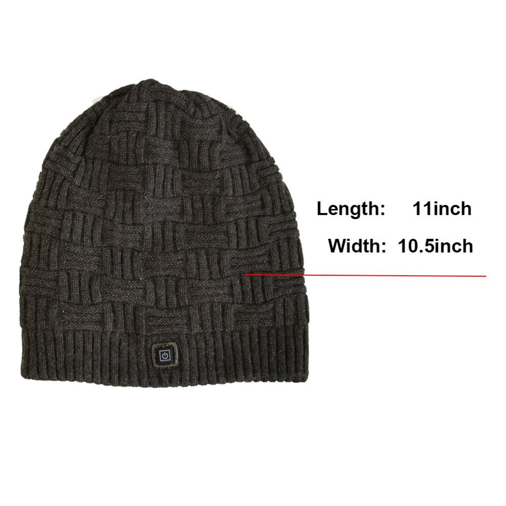Bonnet Foatcox Tricoté Double épaisseur - Chaud, Coupe-vent, Pour Running Et Ski Homme/femme