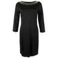thumbnail image 5 of Women's Darcy Beaded 3/4-Sleeve Dress Small, 5 of 5
