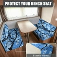 thumbnail image 2 of Uorisanigo Blue withered branch Rv Dinette Cushions Stretchable Fabric Couch Cushion Slipcovers Elastic Camper Cushions Cover Soft 2 Sets Camper Accessories for Inside, 2 of 7