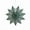 Style:30cm green, variant on Durable Paper 3D Snowflake Ornament Waterproof Wrinkles Resistant for Christmas Tree Ceiling Window Decoration