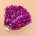 thumbnail image 6 of Masteelf 1 Pair of Plastic Ring 50g Cheering Squad Spirited Fun Cheerleading Kit Cheer Poms for Both Kids College and High School Competition Cheering Sports Events (Rosy), 6 of 8