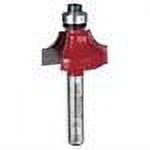 Freud 1-1/8 in. Dia. x 1/4 in. x 2-3/16 in. L Carbide Beading Router Bit