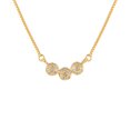 thumbnail image 2 of Efulgenz Gold Tone Indian Bollywood Ethnic Traditional Mangalsutra Pendant Necklace with Chain and Earrings Jewelry for Women, 2 of 3