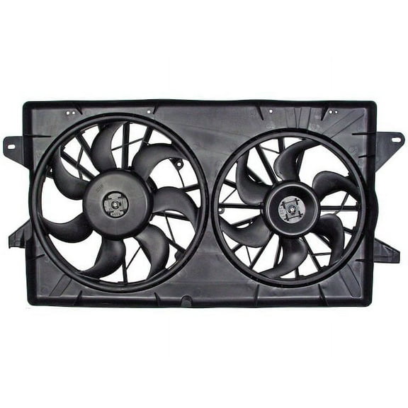 Radiator Fan Assembly - Compatible with 1995 - 2003 Ford Windstar 3.8L V6 1996 1997 1998 1999 2000 2001 2002