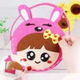 thumbnail image 6 of Girl Gift for Children Material Pack Cartoon Pink Bag DIY Toy Animal Handbag Handmade Bag Non-Woven Bag Handicraft Bag CHERRY CHERRY, 6 of 8