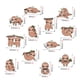thumbnail image 3 of Animals Luminous Stickers Decorative Stickers Removable Glue Small Stickers, 3 of 9