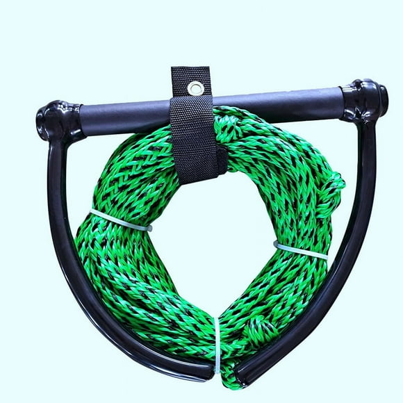 Water Ski Rope 23M Ski Rope with Wakeboard Style Grip Surfing Tow Line Leash Cord for Wakeboard Kneeboard Surfing