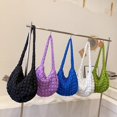 thumbnail image 2 of Bolso grande plisado con nubes, estilo coreano, bolso de mano con burbujas de gran capacidad, bolso cruzado informal para hombro y bola de masa, 2 of 6