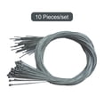 thumbnail image 4 of facefd Pack of 10 Bike Shift Line Stainless Steel Brake Speed Inner Wire Core Fixed Mountain Cable Galvanization Folding Type 3 Type 4, 4 of 6