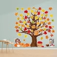 thumbnail image 4 of Décoration de Classe avec Décoration Multi-Usage, Installation Facile pour Décoration Inspirée de la Nature, Ensemble de Tableau d'Affichage avec Matériaux Fiables, Découpes Réutilisables Feuilles d'Automne, 4 of 5