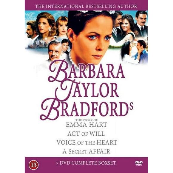 Barbara Taylor Bradford Collection - 7-DVD Box Set ( A Woman of Substance / Act of Will / Voice of the Heart / Hold the Dream / To Be the Best ) [ NON-USA FORMAT, PAL, Reg.0 Import - Denmark ]