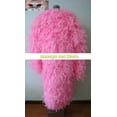 thumbnail image 3 of Disfraz de Cosplay de Donquixote Doflamingo de ONE PIECE, tamaño personalizado, abrigo de plumas rosa para Halloween con gafas, 3 of 5