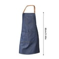 thumbnail image 2 of Cute Apron for Women with Pockets, Comfortable Kitchen Apron, Perfect for Cafe Shop, Baking, Gardening, Cooking., 2 of 3