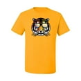 thumbnail image 2 of Funny Neon Summer California Beach Tiger | Mens Animal Lover Graphic T-Shirt, Gold, Large, 2 of 4